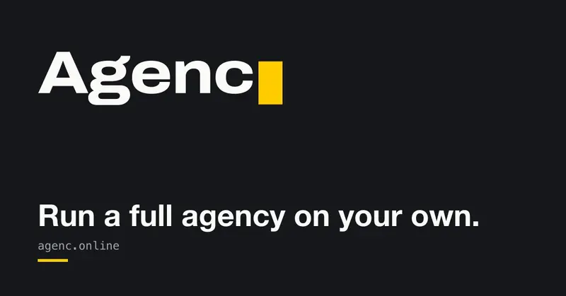 Preview image for Agenc: AI Agency Software to Run a Full Agency on Your Own