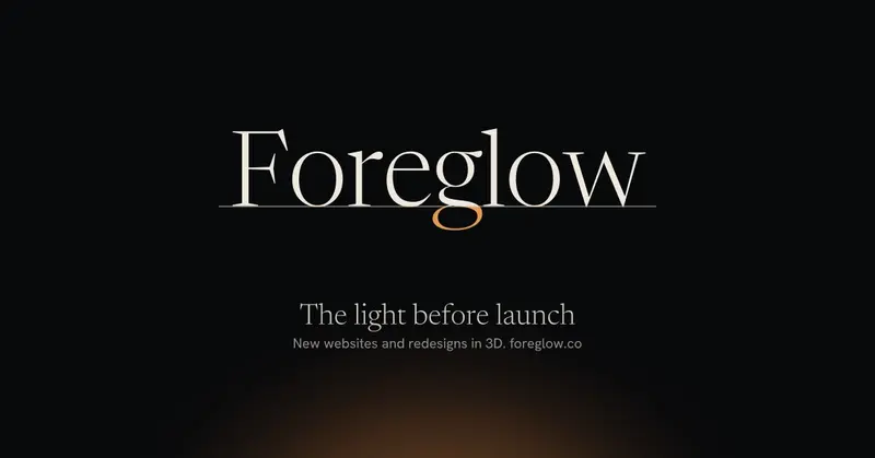Preview image for Foreglow: the light before launch