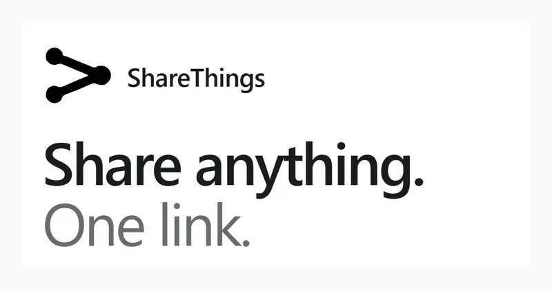 Preview image for ShareThings: share anything with one link