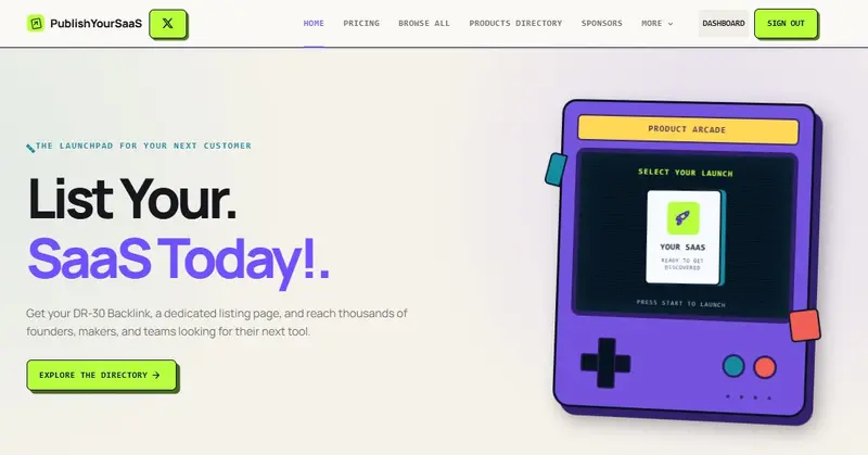 Preview image for PublishYourSaaS