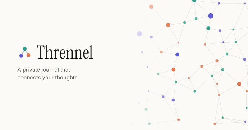 Preview image for Thrennel: a private journal and second brain